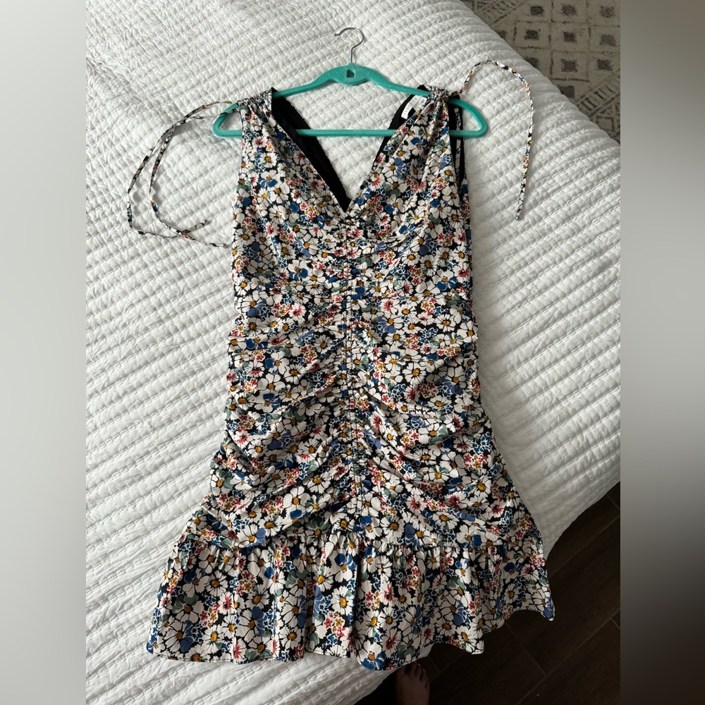 Veronica Beard JACKSON flower PRINT DRESS size 4 NWOT